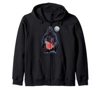 Shadow Sentinel - Figura Dark Fantasy Red Eye Sudadera con Capucha