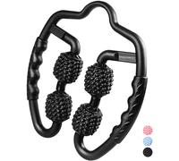 ShadowFit Rodillo muscular, rodillo de espuma de punto de gatillo para pantorrillas, piernas, brazos, férulas de espinilla, herramienta de rodillo de masaje para aliviar el dolor, rigidez y músculos apretados, celulitis y masaje de tejidos profundos