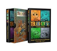 Shadowlands Ediciones | Root Edición Deluxe | 2 Libros De Tapa Dura De 17 x 24 Centímetros con Adornos Metálicos Y Marcapáginas | Juego de rol | A Partir de 2 Jugadores | Español