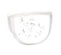 Shaersu Bozal de Gato - Cubierta Facial Transpirable para Evitar mutuos y mordeduras - Casco Protector bucal Transparente para Mascotas, Perros, Cachorros, Animales pequeños