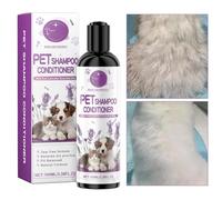 Shaersu Champú acondicionador para Mascotas,Champú para Mascotas para Perros - Champú para Perros de Lavanda Natural para desenredar Mascotas - Productos para Mascotas a Base de Plantas para Pieles