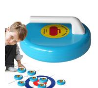 Shaersu Juego De Curling Familiar para Mesa | Juego De Curling para Mesa - Juguetes Deportivos para Niños Adultos Familia Reuniones Fiestas Colegio Oficina Hogar Interior Y Exterior