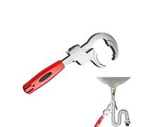 Shaersu Llave ajustable, herramienta de instalación - Llave ajustable resistente para el hogar, industrial, automotriz, cocina, sanitaria, grifo de ducha