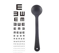 Shaersu Oclusor para Exámenes Oculares - Instrumento de Optometría para Pruebas con Cartilla - Oclusor para Exámenes de Medición para Oftalmólogos y Optometristas