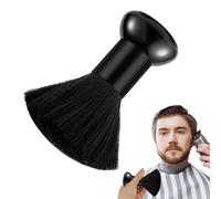 Shaersu Plumero de cuello para peluquero, cepillo para plumero de cuello | Cepillo para polvo para uñas | Herramienta para uñas, cepillo para limpieza de cara y cuello, elimina el pelo suelto del