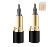 Shaeyes Plus Herbal Eyeliner, prueba de manchas impermeables de crema para revestimiento de ojos, fórmula de gel altamente pigmentada para líneas de precisión y apariencia audaz (02+03)