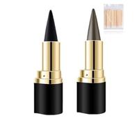 Shaeyes Plus Herbal Eyeliner, prueba de manchas impermeables de crema para revestimiento de ojos, fórmula de gel altamente pigmentada para líneas de precisión y apariencia audaz (03+04)