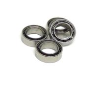 SHAFACIAL rodamientos cerámicos híbridos 1 Uds. Rodamientos de Bolas cerámicos híbridos Abiertos Miniatura sin Sellos rodamientos cerámicos de Acero Inoxidable Si3N4(S689C-OPEN 9x17x5)