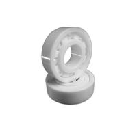 SHAFACIAL rodamientos cerámicos híbridos Carrete de Pesca de Bola de cerámica híbrido de 2 Piezas cojinete Modificado SMR63 3X6X2.5mm Baja Resistencia y no es fácil de oxidar(Full Ceramic)