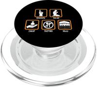 Shahada Salah Zakat Ayuno Hajj Islam Religión Regalo musulmán PopSockets PopGrip para MagSafe