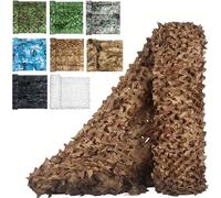 SHAIRMB Red De Camuflaje, Redes De Malla para Parasol En Rollos A Granel, Lona De Camuflaje para Parasol, para Caza, Tiro A Ciegas, Uso Militar DecoracióN para Fiestas TemáTicas,04,5x5m