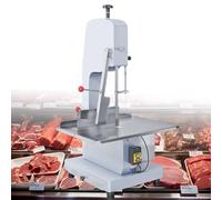 ShaiVrissian 750w Maquina Cortar Carne Y Huesos,Sierra para Huesos,Espesor Corte 0-13cm,Bandeja Inferior Recolección Residuos,para Costillas Res Y Cerdo,para Restaurantes