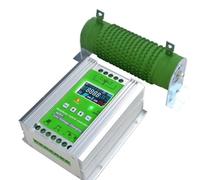 ShaiVrissian Controlador Híbrido Solar Eólico,Mppt Boost,12v/24v/48v Automático,para Baterías Litio/ácido,con Pantalla LCD,Gestión Eficiente para Aplicaciones Off-Grid 12V24V-W300+S500W