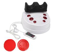 ShaiVrissian Ejercitador Aeróbico Pasivo,Máquina Chi para Fitness,10 Niveles,Infrarrojo,Control Velocidad,Alivio Estrés,Hogar,Oficina,Hotel,Temporizador,Relajante BlackA