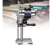 ShaiVrissian Máquina Cortadora Profesional,Cortadora Tela Eléctrica Vertical,Cuchilla Recta,Afilado Automático,Luz LED,Rango Corte 110 340mm,para Materiales Multicapa 8"