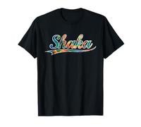Shaka Surfer Wave Hawaii Chill Tie Dye Vintage Varsity Camiseta