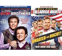 SHAKE AND BAKE! Will Ferrell & John C Reilly Comedy Double Feature: Step Brothers & Talladega Nights