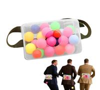 Shake Balls out of Box Game, Twerk Pong Game Props, Fabric, PP Fun Interactive Parent-Child Toy for Social Gatherings, Family & Friends Bonding, Party for Kids and Adults, 23x15x10cm