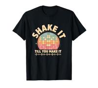 Shake It Till You Make It Vintage 70's Danza Retro Dance Camiseta