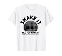Shake It Till You Make It Vintage 70's Danza Retro Dance Camiseta