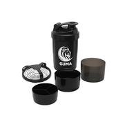 SHAKER DE PROTEINAS Y BEBIDAS ENERGETICAS PARA GIMNASIO.INCLUYE DIFERENTES COMPARTIMENTOS Y TAMIZ MEZCLADOR DE ACERO INOXIDABLE PARA MEZCLAS SIN GRUMOS. LA MEJOR BOTELLA PARA TU ENTRENAMIENTO (NEGRO)