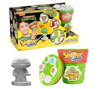 Shaker Maker, Polvo de creación de personajes, actividad artística y manual, modelo Tortugas Ninja, para niños a partir de 5 años, HK000