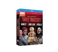 Shakespeare - 3 tragédies : Hamlet + King Lear + Othello [Italia] [Blu-ray]