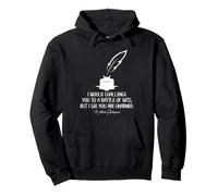 Shakespeare Batalla de ingenio Cita Literario Bardo Humor Sudadera con Capucha