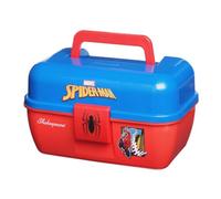 Shakespeare Caja De Pesca Infantil para Cebos - Disney Marvel Mattel | Caja De Pesca Divertida | Fácil De Abrir | Bandeja Interior | Gran Compartimento | Asa Plegable | Para Pescar En Familia