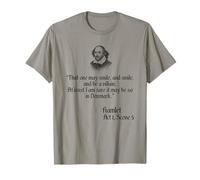 Shakespeare - Camiseta con Cita That One May Smile and Smile Camiseta