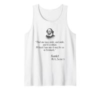 Shakespeare - Camiseta con Cita That One May Smile and Smile Camiseta sin Mangas