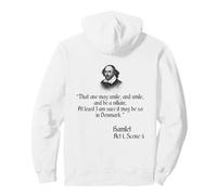 Shakespeare - Camiseta con Cita That One May Smile and Smile Sudadera con Capucha