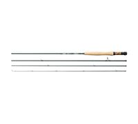 Shakespeare Caña Oracle 2 Mosca del río - Construcción de Carbono de Alto Rendimiento, Acción Rápida, Punta Sensible, Diseño Ligero, Cómodo Mango de Corcho, Ideal para la Pesca Fluvial a Mosca - 10ft