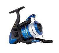 Shakespeare Carrete Giratorio Firebird - Carrete Ligero con Mango y Bobina de Grafito, diseño Suave de 1 Varillaamiento de Bolas para la Pesca en Agua Dulce - 4000