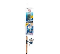 Shakespeare Catch More Fish Lake and Pond Spinning Fishing Combo, Includes Fishing Rod & Reel, Berkley Fishing Baits, Live Bait Tackle, Pre-Spooled with 6lb Stren Line
