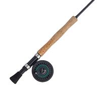 Shakespeare Cedar Canyon Premier Fly Reel y caña de Pescar Combo Kit