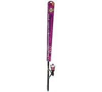 Shakespeare Combo Cosmic Caña de Pescar y Carrete Especialmente Diseñado para Niños, Juego de Pesca Ready para Pescar con Hilo de Pesca