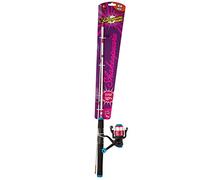 SHAKESPEARE Combo Spinning Cosmic Spincast Canna da Spinning per Bambini (Rosa)