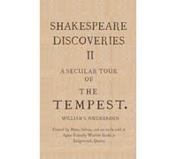 Shakespeare Discoveries II: A Secular Tour of "The Tempest": 2