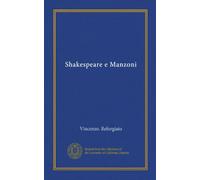 Shakespeare e Manzoni (Vol-1)
