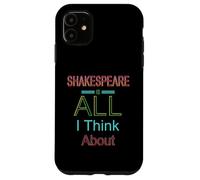 Shakespeare es todo lo que pienso sobre el lema humorístico Meme Carcasa para iPhone 11