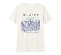 Shakespeare Hamlet Cute Book Lover Bookworm Drama Teacher Camiseta Premium