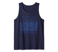 Shakespeare Hamlet Cute Book Lover Bookworm Drama Teacher Camiseta sin Mangas