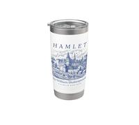 Shakespeare Hamlet Cute Book Lover Bookworm Drama Teacher Vaso térmico de acero inoxidable de doble pared