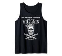 Shakespeare Hamlet Villano Cita Skull Crown Drama Camiseta sin Mangas
