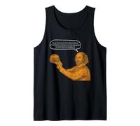 Shakespeare Hamlet Yorick Cita Calavera Literatura Drama Camiseta sin Mangas