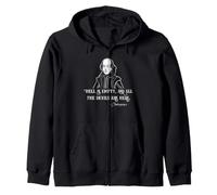 Shakespeare Hell Is Empty Cita Dark Literature Bard Sudadera con Capucha