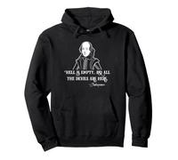 Shakespeare Hell Is Empty Cita Dark Literature Bard Sudadera con Capucha