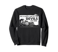 Shakespeare Hell Is Empty Cita Dark Tempest Literatura Sudadera