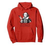 Shakespeare Humour Bound Not To Please Thee Sudadera con Capucha